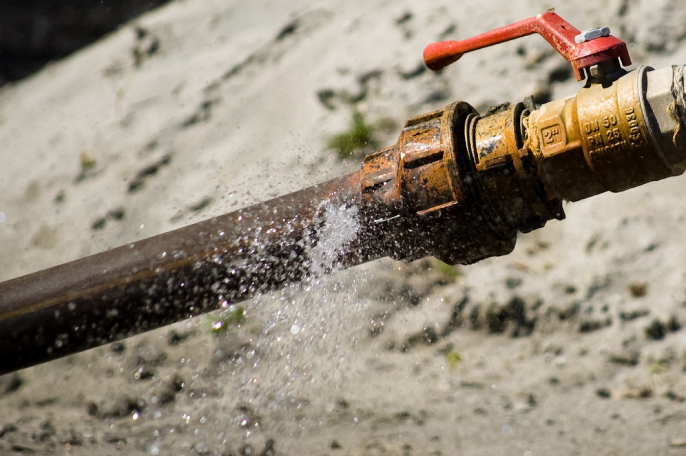Drain excavation works